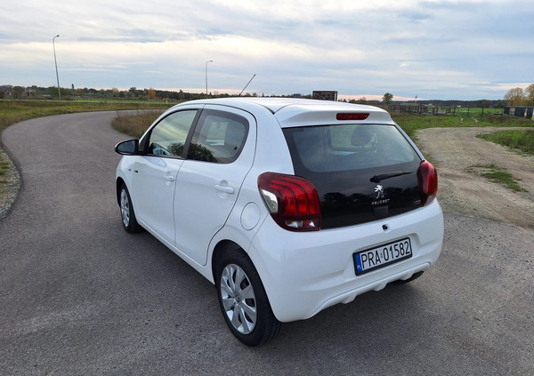 Peugeot 108 cena 27900 przebieg: 39800, rok produkcji 2016 z Rawicz małe 277